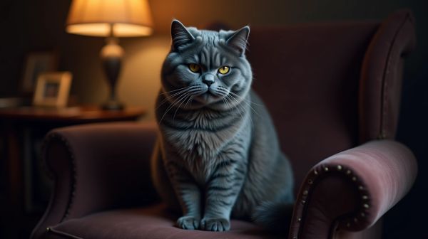 Les meilleures caractéristiques du British Shorthair, un chat calmant